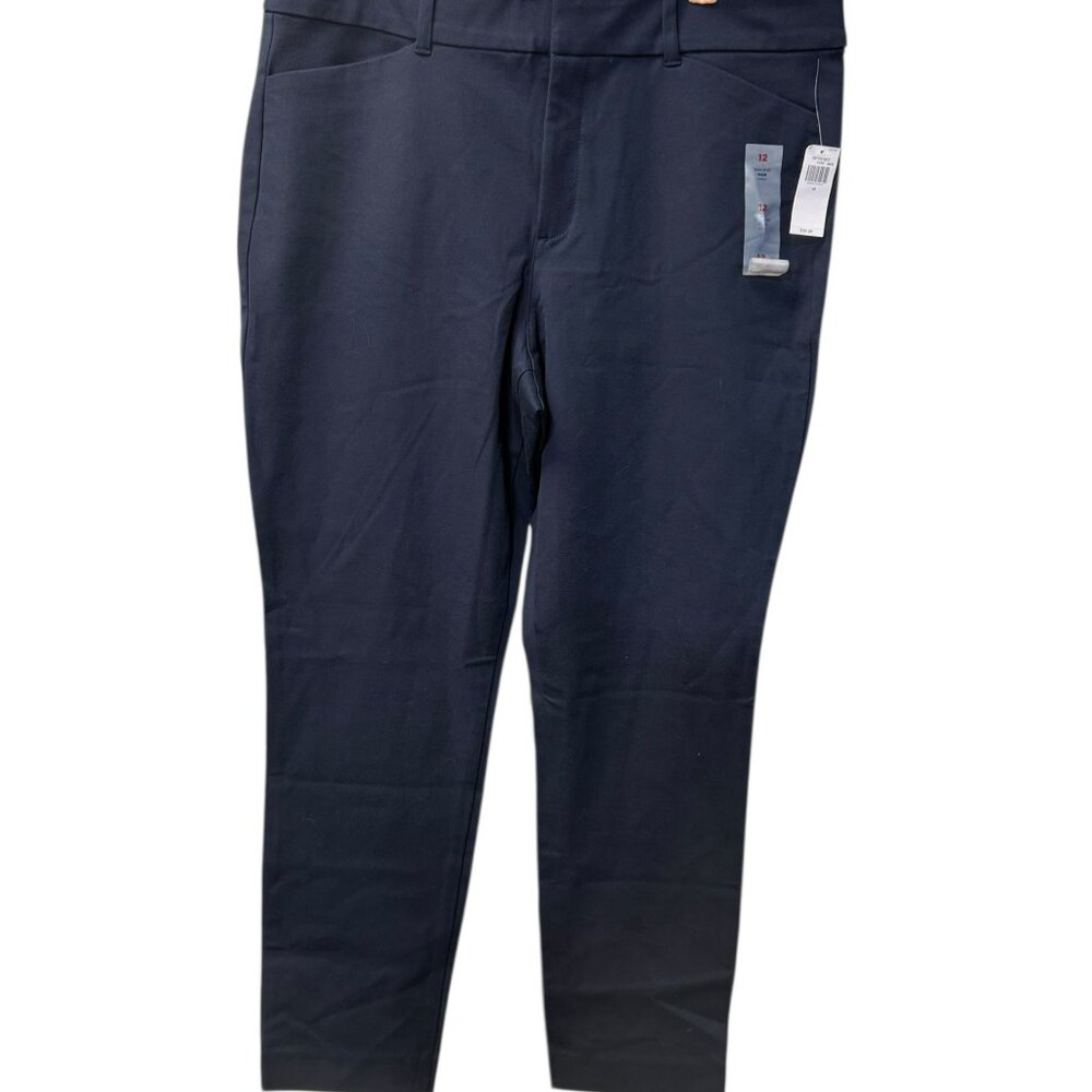 NWT Old Navy High Rise Pixie Ankle Size 12 Navy